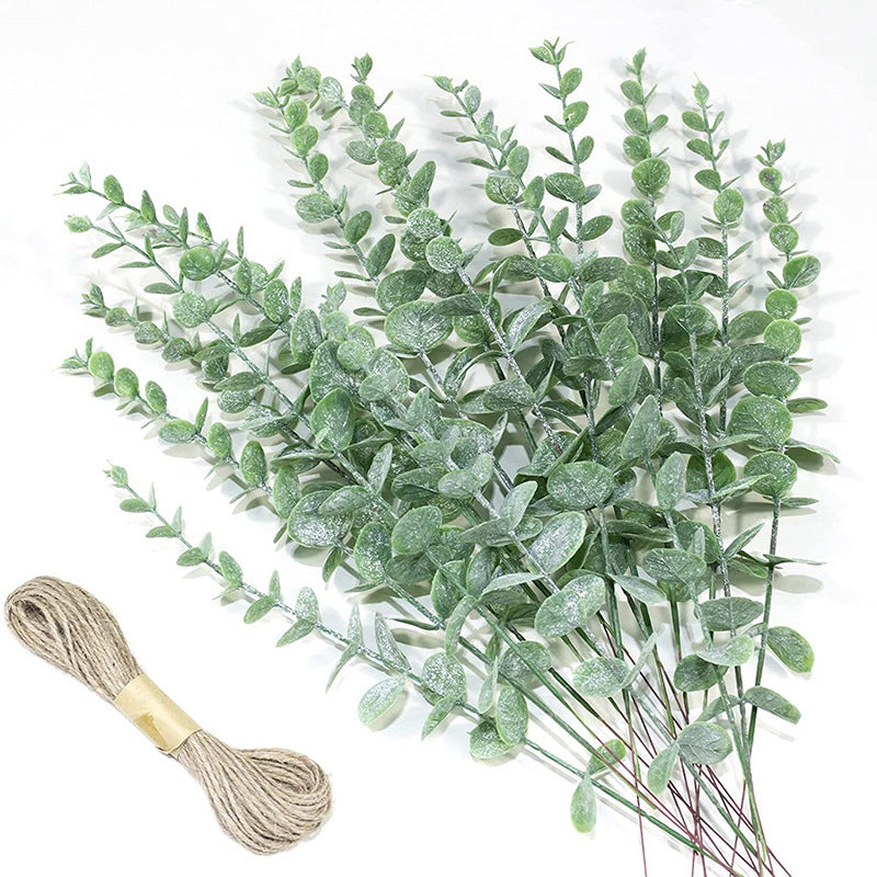 SoftHaven Faux Eucalyptus Stems, 45cm (Pack of 12) - view 2