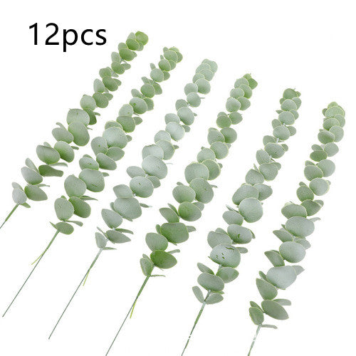 SoftHaven Faux Eucalyptus Stems, 45cm (Pack of 12) - view 9